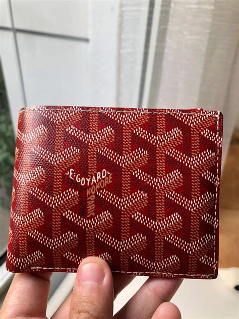 goyard men's wallet price 2022.